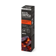 Pasty do zębów - ECODENTA BLACK Volcanic Whitening wybielająca pasta z aktywnym węglem 100 ml - miniaturka - grafika 1