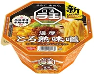 Kuchnie świata - Zupa Raoh Toro-Juku miso w misce 118g - Nissin - miniaturka - grafika 1