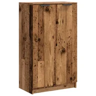 Szafki na buty - vidaXL Szafka na buty o wyglądzie starego drewna 59x35x100,5 cm materiał drewnopochodny - miniaturka - grafika 1