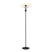 Lampy stojące - Lampa podłogowa stojąca Nova czarno-biała 3xE14x10W wym: 173 x 39 x 39 cm metal Emibig - miniaturka - grafika 1