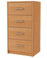 Komody - Komoda z szufladami do salonu olcha M7-G52 - miniaturka - grafika 1