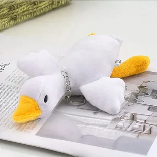 BRELOK MASKOTKA GĘŚ PIPA 20CM - Maskotki i pluszaki - miniaturka - grafika 1