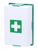 Apteczki i materiały opatrunkowe - Stepar, Apteczka ścienna pusta plastikowa 26x17x 8 cm - miniaturka - grafika 1