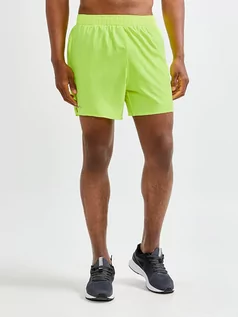 Spodnie sportowe męskie - Craft Szorty sportowe w kolorze zielonym - grafika 1