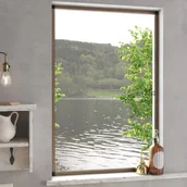 Moskitiery - Moskitiera okienna, brązowa,90x120 cm Lumarko! - miniaturka - grafika 1