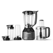 Blendery kielichowe - NUTRIBULLET Triple Prep System NBF580 Czarny - miniaturka - grafika 1
