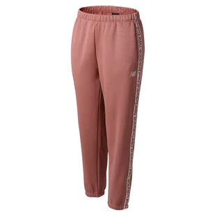 Spodnie New Balance WP13176MIN - różowe - Spodnie sportowe damskie - miniaturka - grafika 1