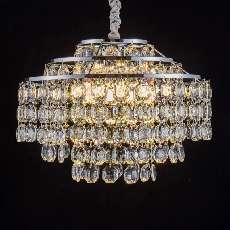 Kryształowy żyrandol Klara stylowy klasyk