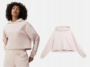 4F BLUZA DRESOWA DAMSKA Z KAPTUREM CROP-TOP - Bluzy damskie - miniaturka - grafika 1