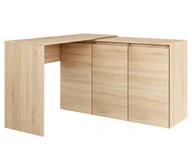Biurka - Biurko narożne MEGAN N1 dąb sonoma - miniaturka - grafika 1