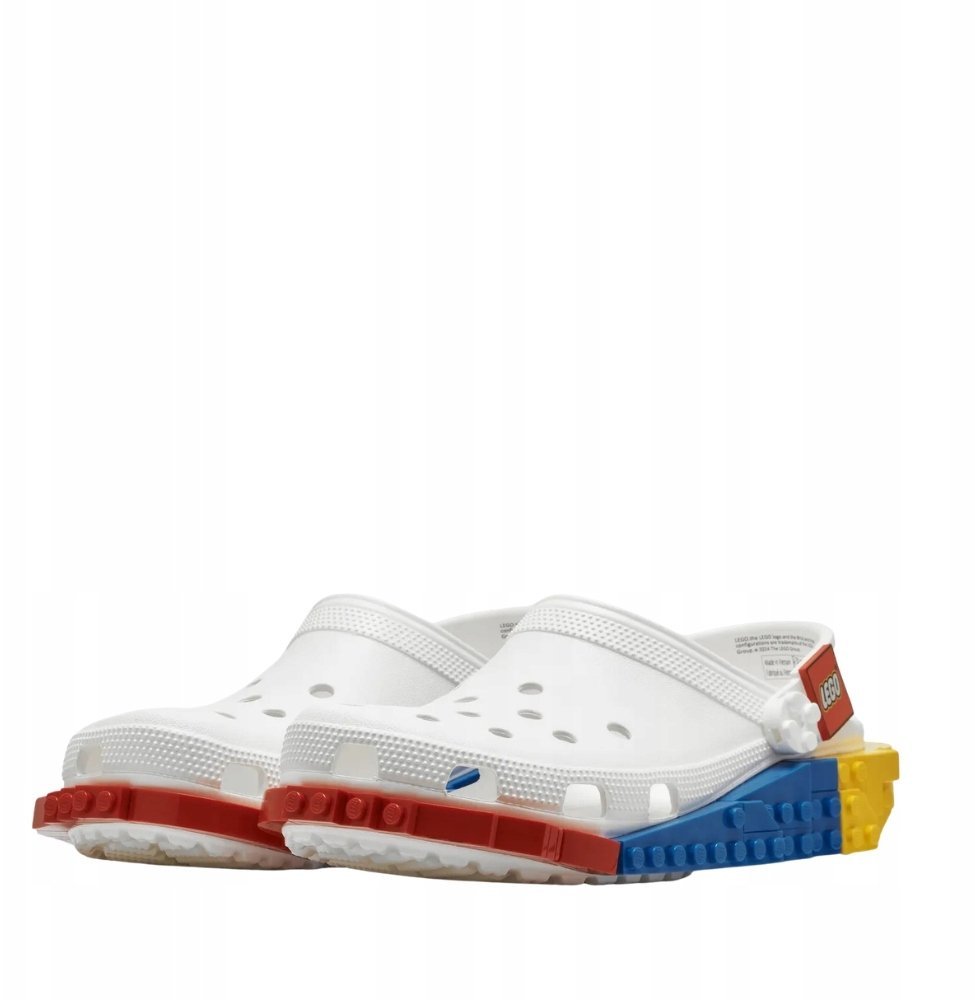 Crocs Crocs LEGO 4LW System Clog 211873-100 białe 38/39
