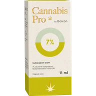 Suplementy naturalne - Boiron Cannabis Pro 7%, olej z konopi, 11 ml - miniaturka - grafika 1