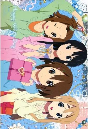 Plakat Anime Manga K-on! KON_105 A2 (custom)