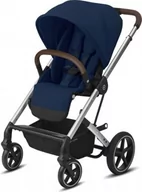 Wózki dziecięce - Cybex Balios S Lux SLV Navy Blue - miniaturka - grafika 1