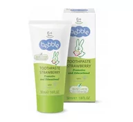 Pasty do zębów - BEBBLE truskawkowa pasta do zębów, 50 ml - miniaturka - grafika 1