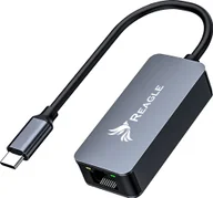 Karty sieciowe - Karta sieciowa Reagle PRZEJŚCIÓWKA USB-C ETHERNET ADAPTER KARTA SIECIOWA LAN RJ45 2,5Gb/s null - miniaturka - grafika 1