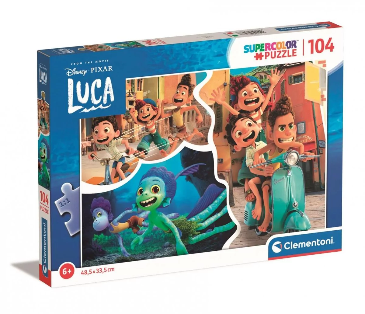 Clementoni Puzzle 104 Super Kolor Luca