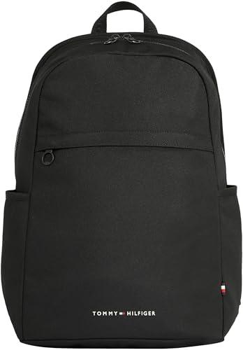 Tommy Hilfiger Męski plecak TH Element, czarny, jeden rozmiar, Czarny, rozmiar uniwersalny