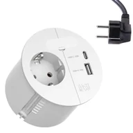 Kable komputerowe i do monitorów - Bachmann LOOP IN CHARGE 1xCEE7/3 1xUSB - miniaturka - grafika 1