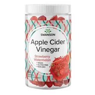 Odchudzanie i oczyszczanie - Swanson Apple Cider Vinegar tru-arbuz 60 gumisiów - miniaturka - grafika 1