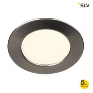 Lampy pozostałe - SLV SPOTLINE Downlight DL 126 LED okrągły szczotk metal 2700K 112165 - miniaturka - grafika 1