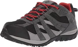 Columbia Unisex Redmond wodoodporne półbuty dziecięce, Czarny Black Flame, 33 EU - Buty dla chłopców - miniaturka - grafika 1