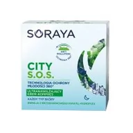 Kremy do twarzy - Soraya City S.O.S krem nawilżający na noc każdy typ skóry 50ml - miniaturka - grafika 1