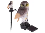 Lampy ogrodowe - Lampa Solarna Ogrodowa Sowa Wodoodporna Duża Led - miniaturka - grafika 1