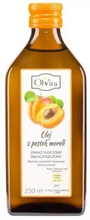 Olvita Olej z pestek moreli zimno tłoczony 250ml 11OLVOLEPM - Olej spożywczy - miniaturka - grafika 1