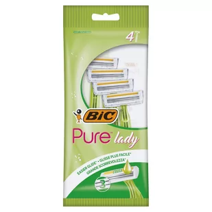 Maszynka do golenia Pure3 Lady 4 sztuki BIC - Pozostałe kosmetyki - miniaturka - grafika 1