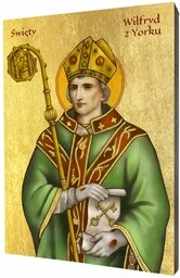Święty Wilfryd z Yorku ikona religijna - Ikony i obrazy sakralne Święty Wilfryd z Yorku ikona religijna - Ikony i obrazy sakralne - miniaturka - grafika 1