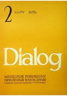 Książki o kulturze i sztuce - Dialog Numer 2 - miniaturka - grafika 1