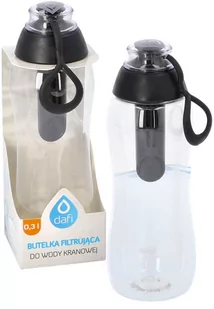 Butelka Filtrująca Dafi Soft 0,3L + 1 Filtr Czarna - Butelki filtrujące - miniaturka - grafika 1