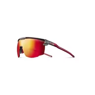 Okulary sportowe - Okulary rowerowe JULBO ULTIMATE czarno czerwony Spectron kat. 3 - miniaturka - grafika 1