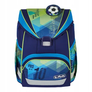 Herlitz Tornister UltraLight Plus Green Goal - - Plecaki szkolne i tornistry - miniaturka - grafika 6