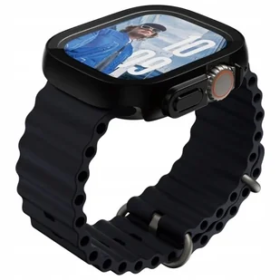 PanzerGlass Etui z osłoną ekranu Snappie Full Body Slim do Apple Watch Ultra 2/1 49mm, czarne - Akcesoria do smartwatchy - miniaturka - grafika 1