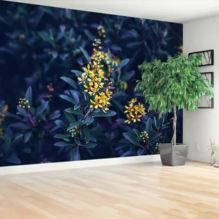 Fototapeta Żółte kwiaty - Fototapety - miniaturka - grafika 1
