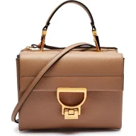 Torebki damskie - Coccinelle Skórzana torebka na ramię ARLETTIS - miniaturka - grafika 1