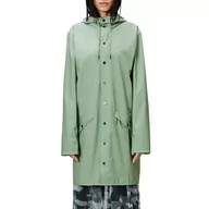 Kurtki męskie - Kurtka Rains Long Jacket 12020-06 - zielona - miniaturka - grafika 1