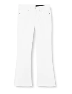 Armani Exchange J62 Flare Capri dżinsy damskie, biały, 28 - Spodnie damskie - miniaturka - grafika 1