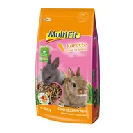 Karma dla gryzoni - MultiFit dla królików miniaturowych z marchewką 800 g - miniaturka - grafika 1
