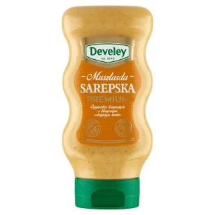 DEVELEY Musztarda sarepska ostra 460 g - Musztardy - miniaturka - grafika 1