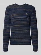 Swetry męskie - Sweter o kroju regular fit z dzianiny z mieszanki wełny - miniaturka - grafika 1