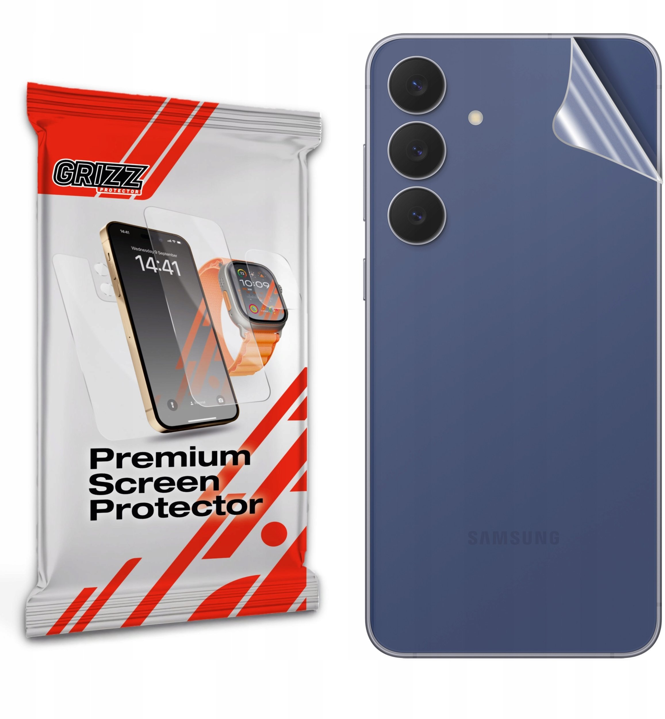 GrizzGlass Folia na tył GrizzGlass SatinSkin do Samsung Galaxy S25 FE