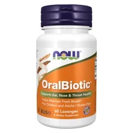 Suplementy naturalne - Now Foods OralBiotic (60 kaps.) - miniaturka - grafika 1