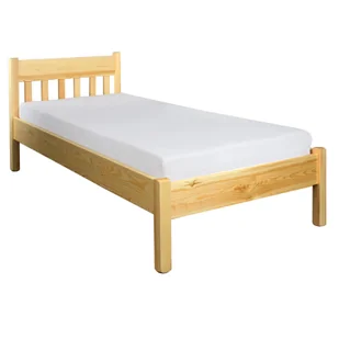 Łóżko sosnowe Maja LK156, kolor - sosna olcha, Rozmiar - 90x200 - Łóżka - miniaturka - grafika 1