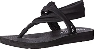 Skechers Klapki damskie do medytacji, studio, 4, Czarny, 38 EU - Klapki i japonki damskie - miniaturka - grafika 1