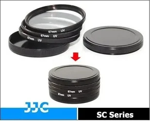 Osłona na obiektyw JJC Aluminiowa osłona JJC SC-58II na filtry 58 mm - Osłony przeciwsłoneczne do aparatów - miniaturka - grafika 1