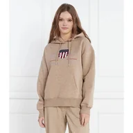 Bluzy damskie - Gant Bluza Regular Fit - miniaturka - grafika 1