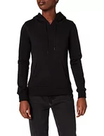 Bluzy damskie - Build Your Brand Damska bluza z kapturem Ladies Heavy Hoody, bluza z kapturem dla kobiet, wykonana z mocnego materiału dresowego, dostępna w wielu kolorach, rozmiary XS - 3XL, czarny (czarny), M - miniaturka - grafika 1